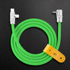"FlexCharge Pro" 90° 2-in-1 Car Cable for Tesla - Green