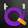 "FlexCharge Pro" 90° 2-in-1 Car Cable for Tesla - Purple