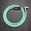 "FlexElbow Pro" 90° Design 100W Fast Charge Cable - More Colors - Light Blue