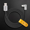 "FlexElbow Pro" 90° Design 240W Fast Charge Cable - Black