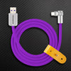 "FlexElbow Pro" 90° Design 240W Fast Charge Cable - Purple