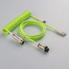 "Chubby" USB To Type C Spring Keyboard Cable - Green