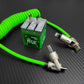 🆕"GlowCharge Pro" 240W 4-in-1 Spring Car Cable with Lights