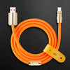 "Golden Chubby“ Custom vergoldetes Schnellladekabel - Orange