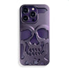 ChubbyArmor DarkPunk - Skull Colorful Heat Dissipation Case With Grip Stand - Frosted Purple