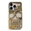 ChubbyArmor DarkPunk - Skull Colorful Heat Dissipation Case With Grip Stand - Bright Gold