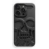 ChubbyArmor DarkPunk - Skull Colorful Heat Dissipation Case With Grip Stand - Frosted Black