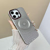 Heat Dissipation Breathable Magsafe Magnetic iPhone Case - Grey