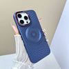 Heat Dissipation Breathable Magsafe Magnetic iPhone Case - Blue