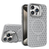 Heat Dissipation Grid Magsafe Magnetic iPhone Case With Lens Holder - Grey