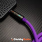 "LumiFlex Pro" 240W 4-In-1 Car Cable With RGB Glow