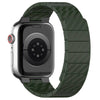 Magnetic Carbon Fiber Loop & Case For Apple Watch - Green Loop