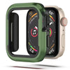 Magnetic Carbon Fiber Loop & Case For Apple Watch - Green Case