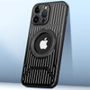 Magsafe Heat Dissipation iPhone Case With 360° Rotatable Invisible Stand - Black - With Stand