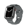 Mountaineering Silicone Monochrome Band for Apple Watch - Grey
