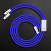"Multi Chubby" 2 IN 1 100W Charge Cable - Blue