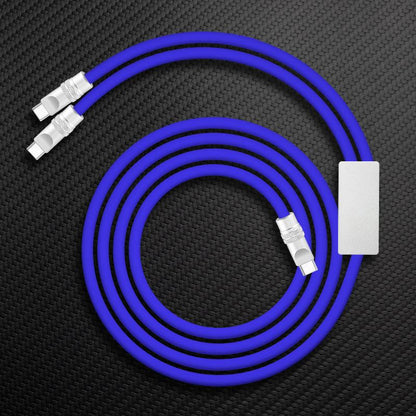 "Multi Chubby" 2 IN 1 100W Charge Cable