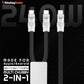 "Multi Chubby" 2 IN 1 100W Charge Cable