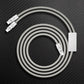 "Multi Chubby" 2 IN 1 100W Charge Cable