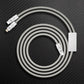 "Multi Chubby" 2 IN 1 100W Charge Cable