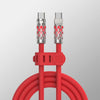Neon Liquid Silicone 240W Fast Charging Cable - Red