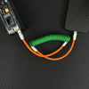 "Neon Chubby" New Spring Charge Cable - Green+Orange [Christmas Exclusive]