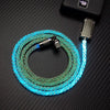 "Neon Spin" 180° Rotating RGB Charge Cable - Colorful