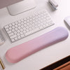 "Chubby Comfort" Silicone Keyboard Wrist Rest & Mouse Pad Set - Candy Theme - Pink+Purple