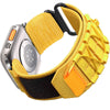 "Outdoor Band" Mountaineering Nylon Canvas Band For Apple Watch - Yellow