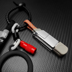"Portable Chubby" 6-In-1 100W Keychain Fast Charging Cable