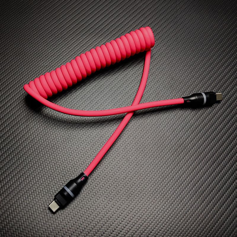RGB Car Charging Cable with Gradient Light