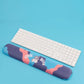 "Chubby Comfort" Silicone Keyboard Wrist Rest & Mouse Pad Set - Cute Pets