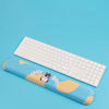 "Chubby Comfort" Silicone Keyboard Wrist Rest & Mouse Pad Set - Cute Pets - Husky