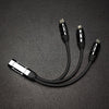 "Full-equipped Chubby" 6-in-1 240W Fast Charging Spring Cable - Black (3-in-1)