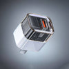 "See Through Me" PD 20W Fast Charging Charger - White (33W)
