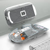 "See Through Me" Kabellose, leise Bluetooth-Maus - Grau