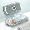 "See Through Me" Kabellose, leise Bluetooth-Maus - Blau