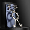 Skeleton Magnetic Cooling Phone Case - Titanium Grey