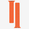 "Sports Band" Dual-color Magnetic Silicone Band for Apple Watch - Orange