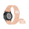 Stretch Adjustable Nylon Band  For Samsung/Garmin - Sandy Pink