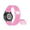 Stretch Adjustable Nylon Band  For Samsung/Garmin - Pink