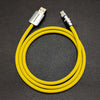 "Neon Chubby" Fast Charge Cable With Smart Light - Yellow