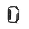 TPU Zinc Alloy Metal Frame All-Inclusive Protective Case For Apple Watch - Black