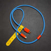 "Color Block Chubby" Specially Customized ChubbyCable - Blue+Orange