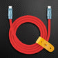"TechnoGloss" 240W Reflective Shine Charge Cable C+Lightning
