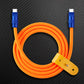 "TechnoGloss" 240W Reflective Shine Charge Cable C+Lightning