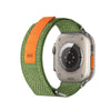 Two-Tone Canvas Band for Apple Watch - Green