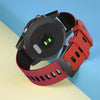 Two-tone Sport Breathable Silicone Band For Samsung/Garmin - T8