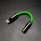 "U Chubby" C & Lightning to 3.5mm Audio Adapter