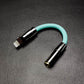 "U Chubby" C & Lightning to 3.5mm Audio Adapter